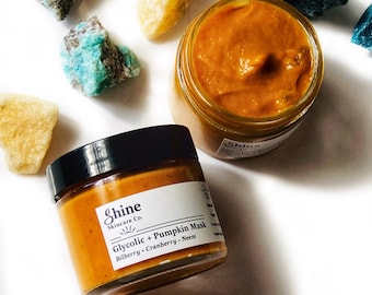 Glycolic + Pumpkin Mask - Face Mask Skincare - Natural Skincare