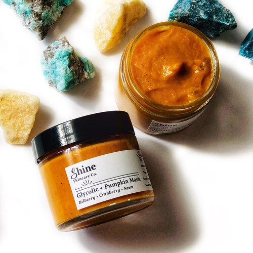 Glycolic Pumpkin Face Mask - Exfoliating Natural Skincare