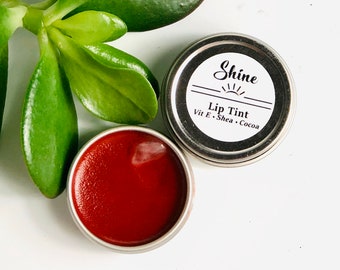 Natural Lip Tint - Lip Balm - Lip Tint - Natural Skin Care - Lip and Cheek Tint - Gift - Little Luxury - Zero Waste Skincare