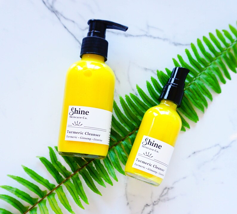 Turmeric Ginseng Face Wash Face Cleanser Natural Etsy Turmeric Ginseng Face Wash Face Cleanser Natural Etsy
