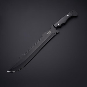  Sawback, cuchillo de hoja fija de 22 pulgadas para caza,  supervivencia, militar, machete, espada : Deportes y Actividades al Aire  Libre
