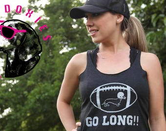 GO LONG!! Women's Tank Top in Vintage Black