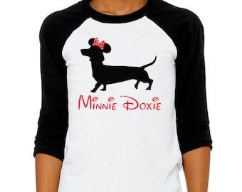 MINNIE DOXIE 3/4 Sleeve YOUTH T Shirt