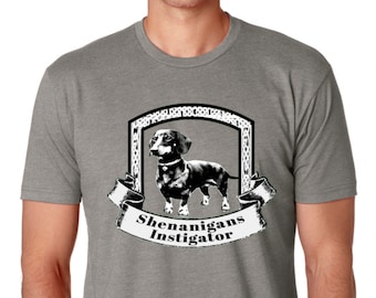 SHENANIGANS INSTIGATOR Grey Unisex T Shirt