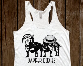 DAPPER DOXIES Tank Top