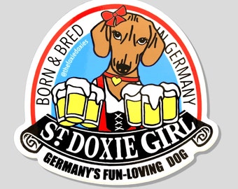 ST. DOXIE GIRL Stickers