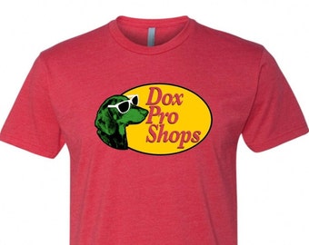 The DOX PRO SHOPS Unisex T Shirt in Red