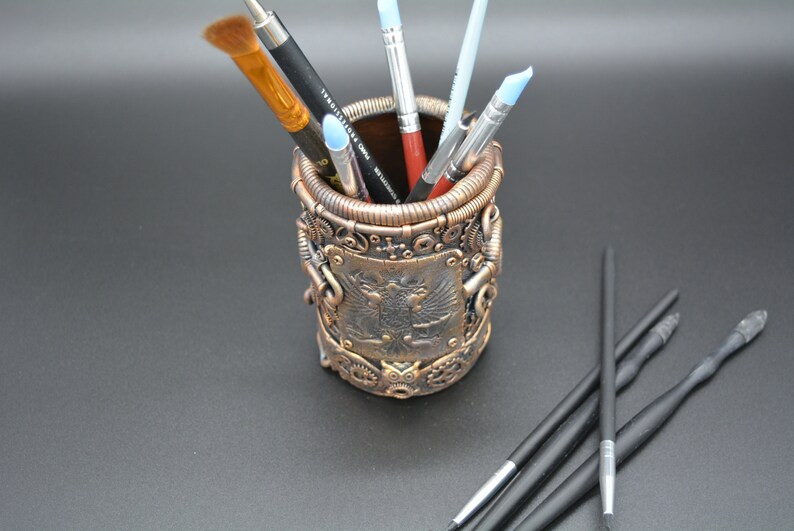 Handmade steampunk jar. tool box Etsy