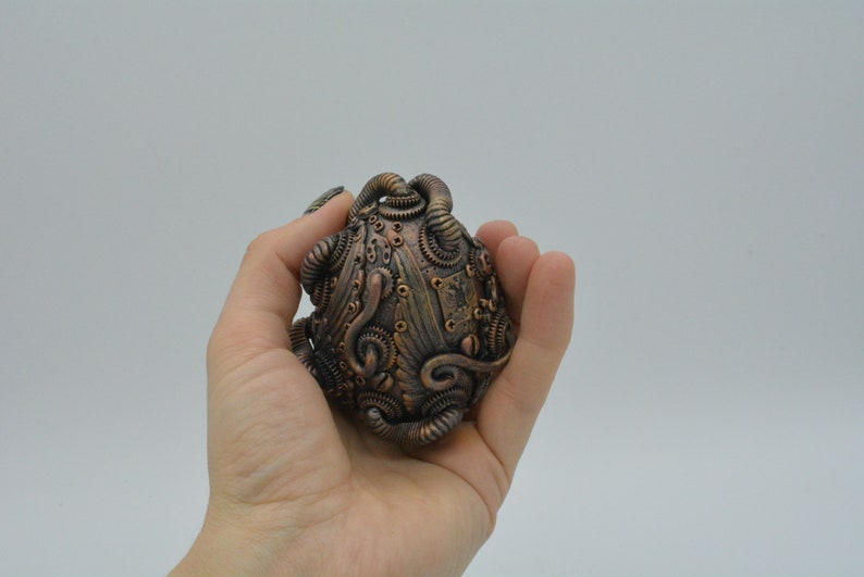steampunk ooak Easter egg
