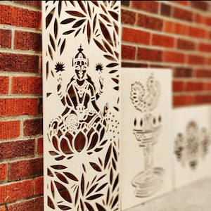 Custom Laser Cut Wood Panels