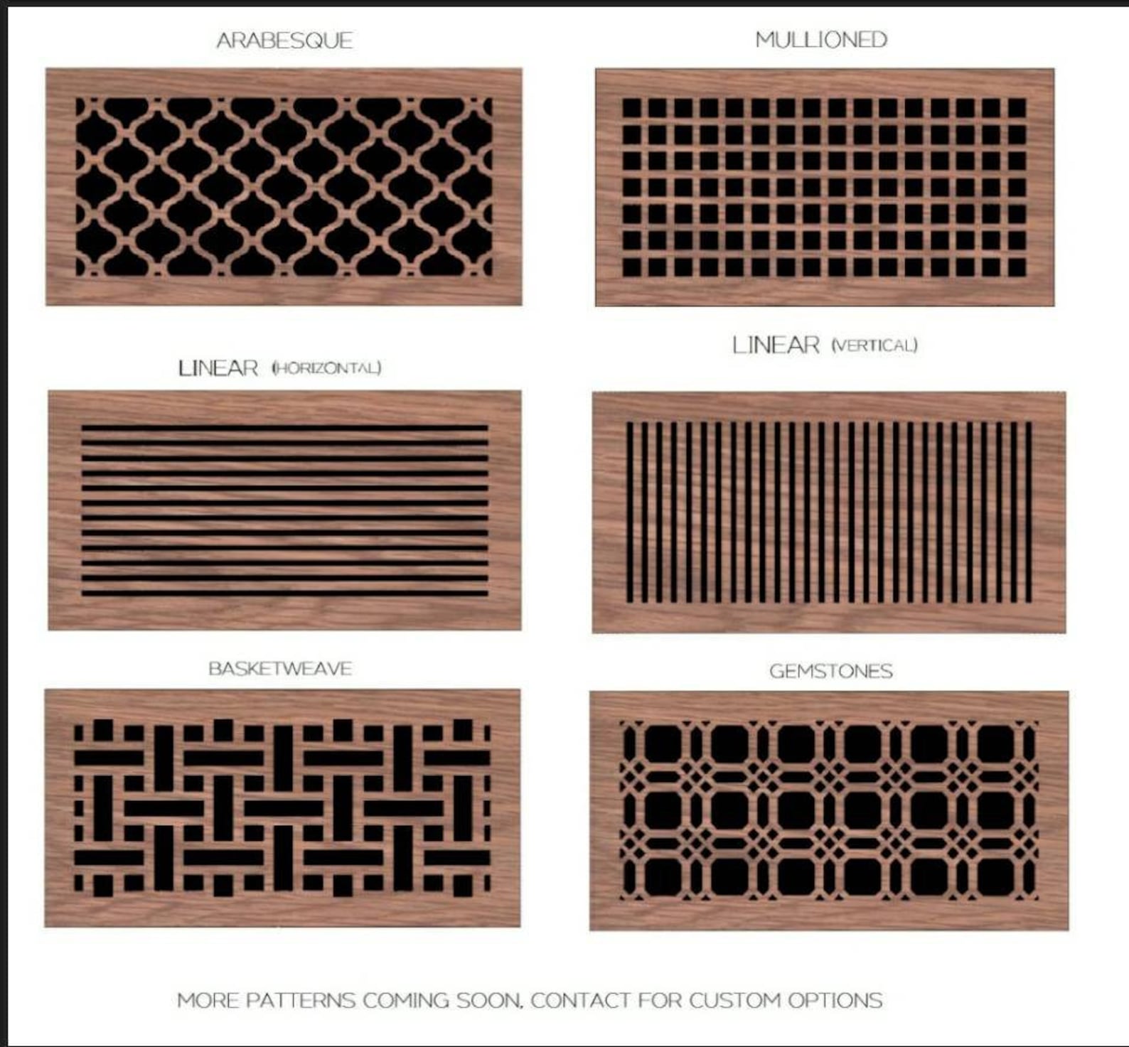 Artistic Wood Vent Covers and Panels - Etsy