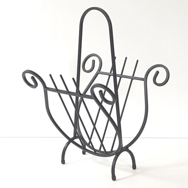 Lyre Magazine Rack Etsy