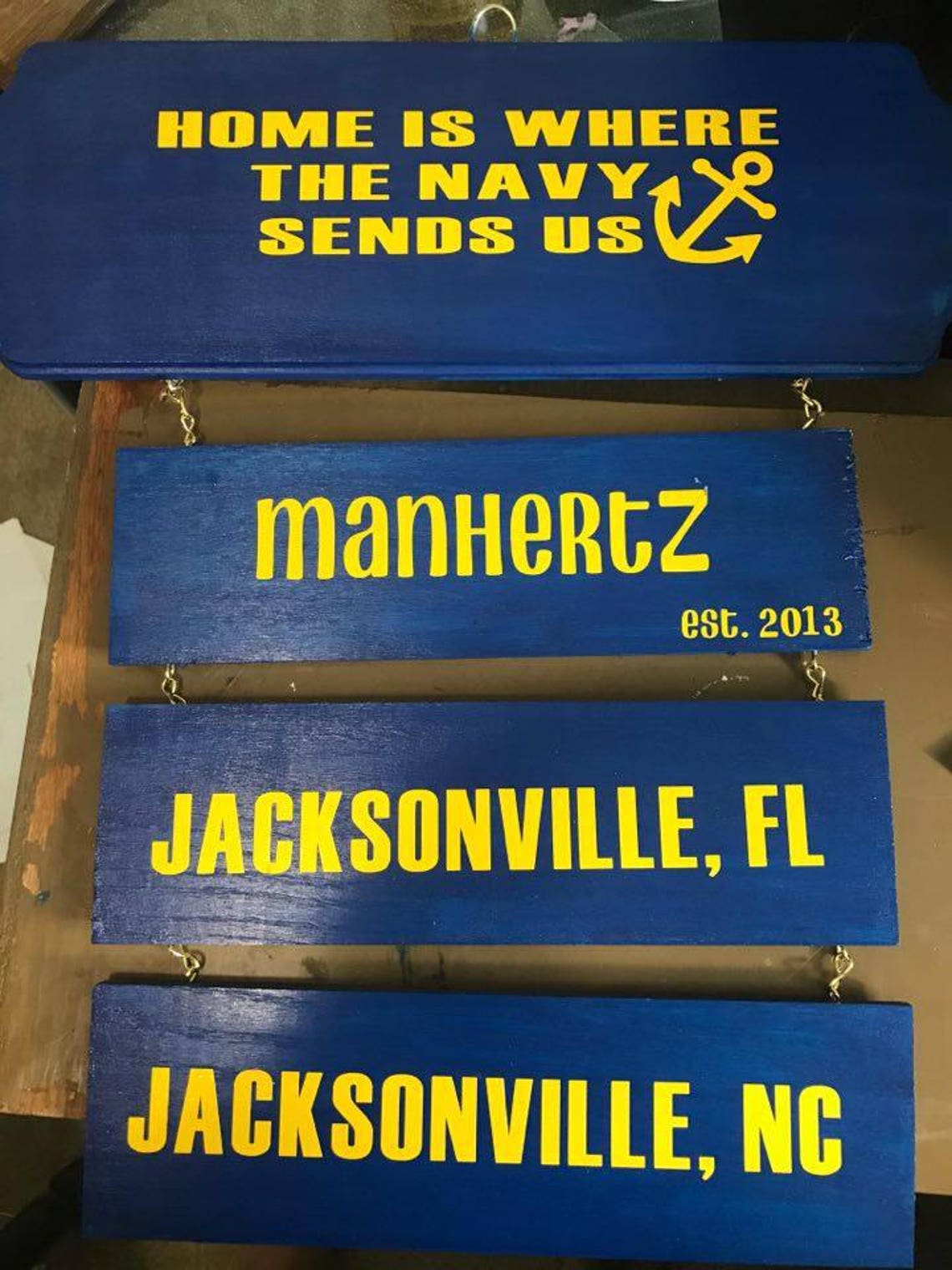 Home Is Where The Navy Sends Us Etsy