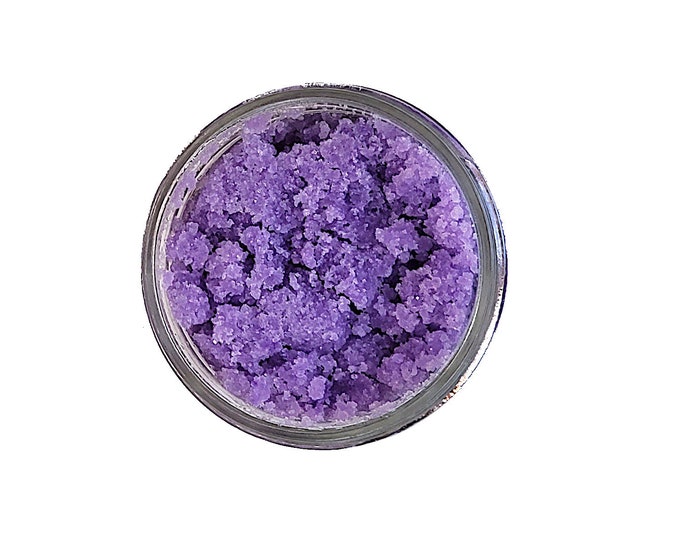 Lavender Essential Oil Sugar Scrub - Zero Waste - Chemical Fragrance Free