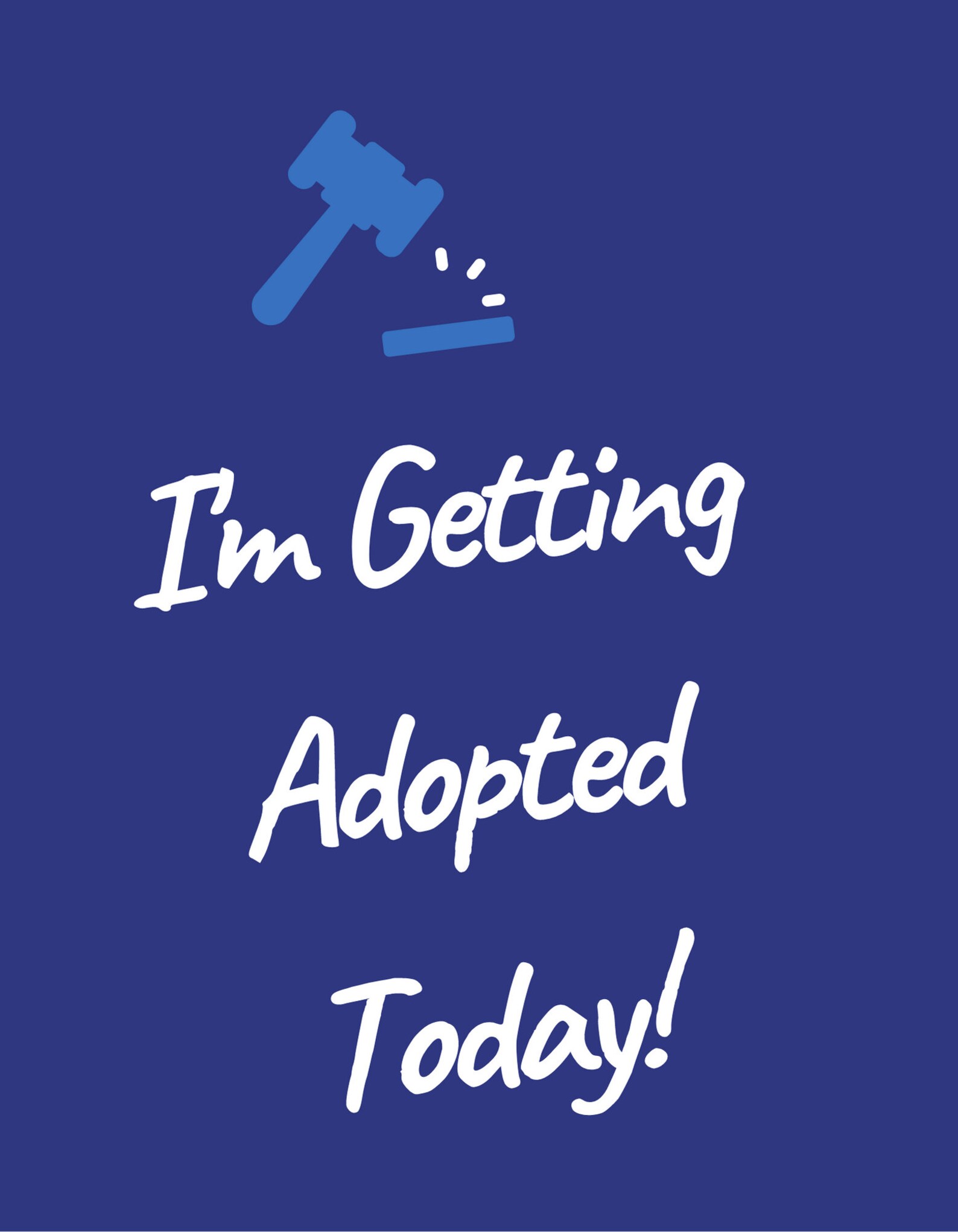 I'm Getting Adopted Today Adoptee Tshirt Adoption Day SVG  Etsy UK