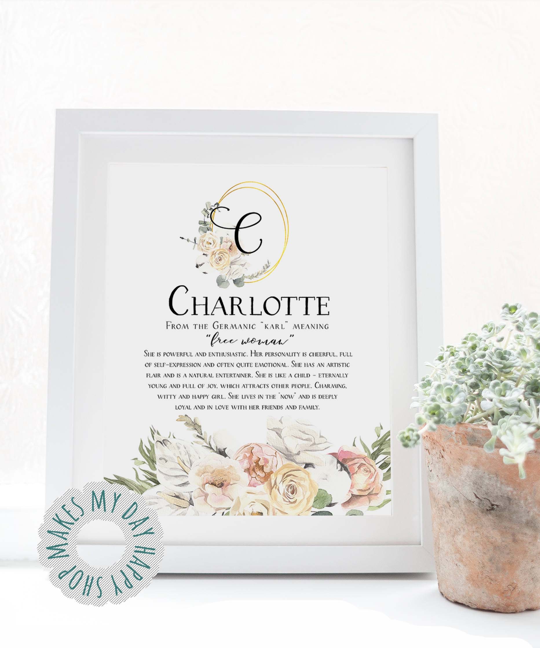 Evelyn Name Meaning,first Name Sign,bohemian Gift,custom