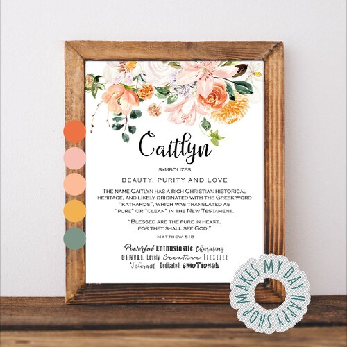 custom-printable-name-meaning-wall-art-gift-for-newborn-mom-etsy