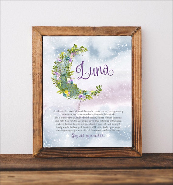 Lina | Name Art Print