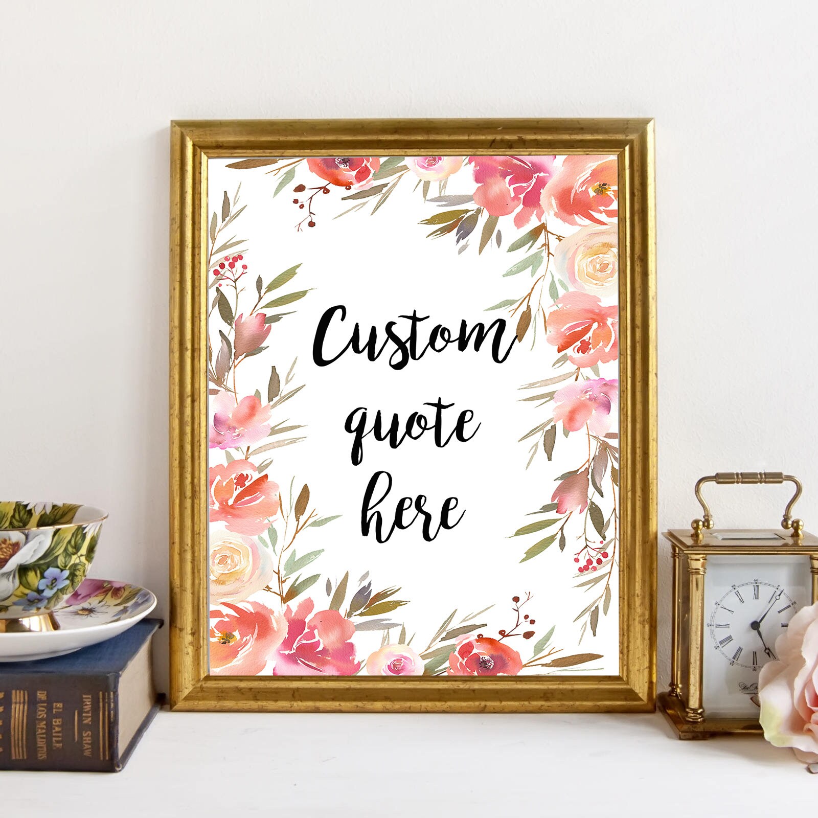 Custom Quote PrintCustomized Wall ArtPersonalized Etsy