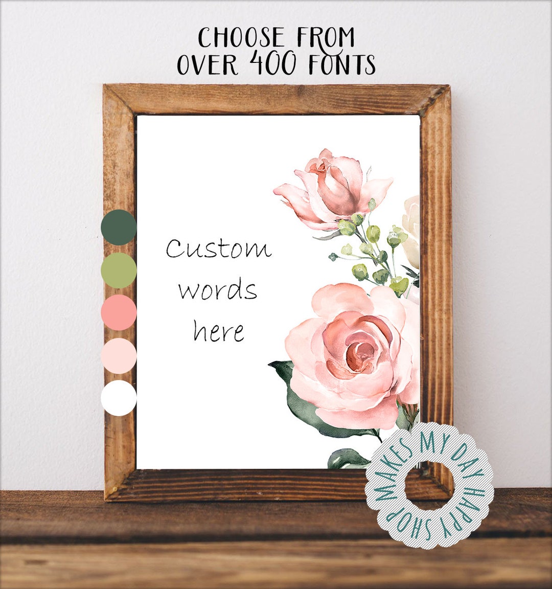 Custom Quote Print,customized Wall Art,personalized Quote,typographic