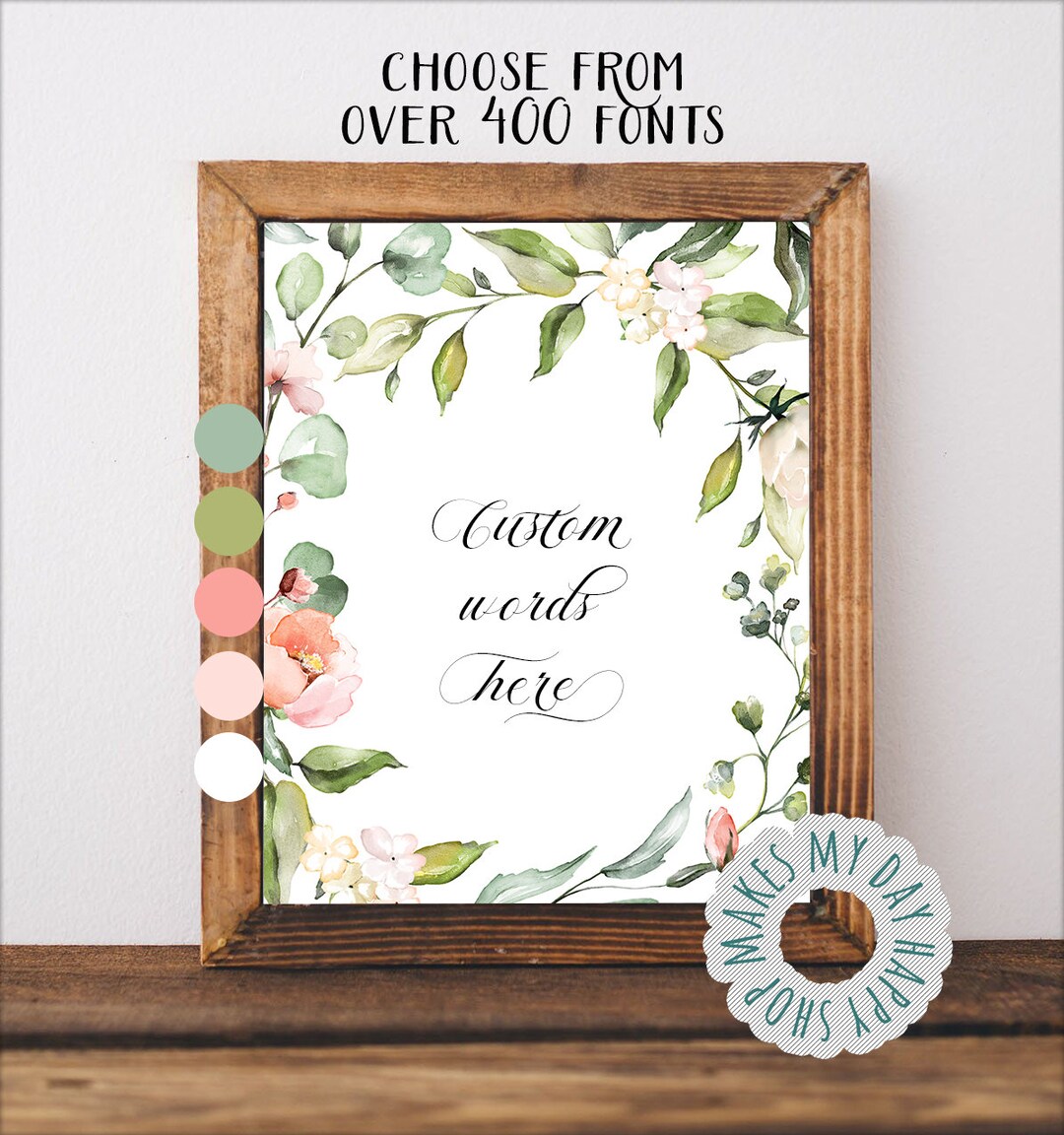 Custom Quote Print,customized Wall Art,personalized Quote,typographic