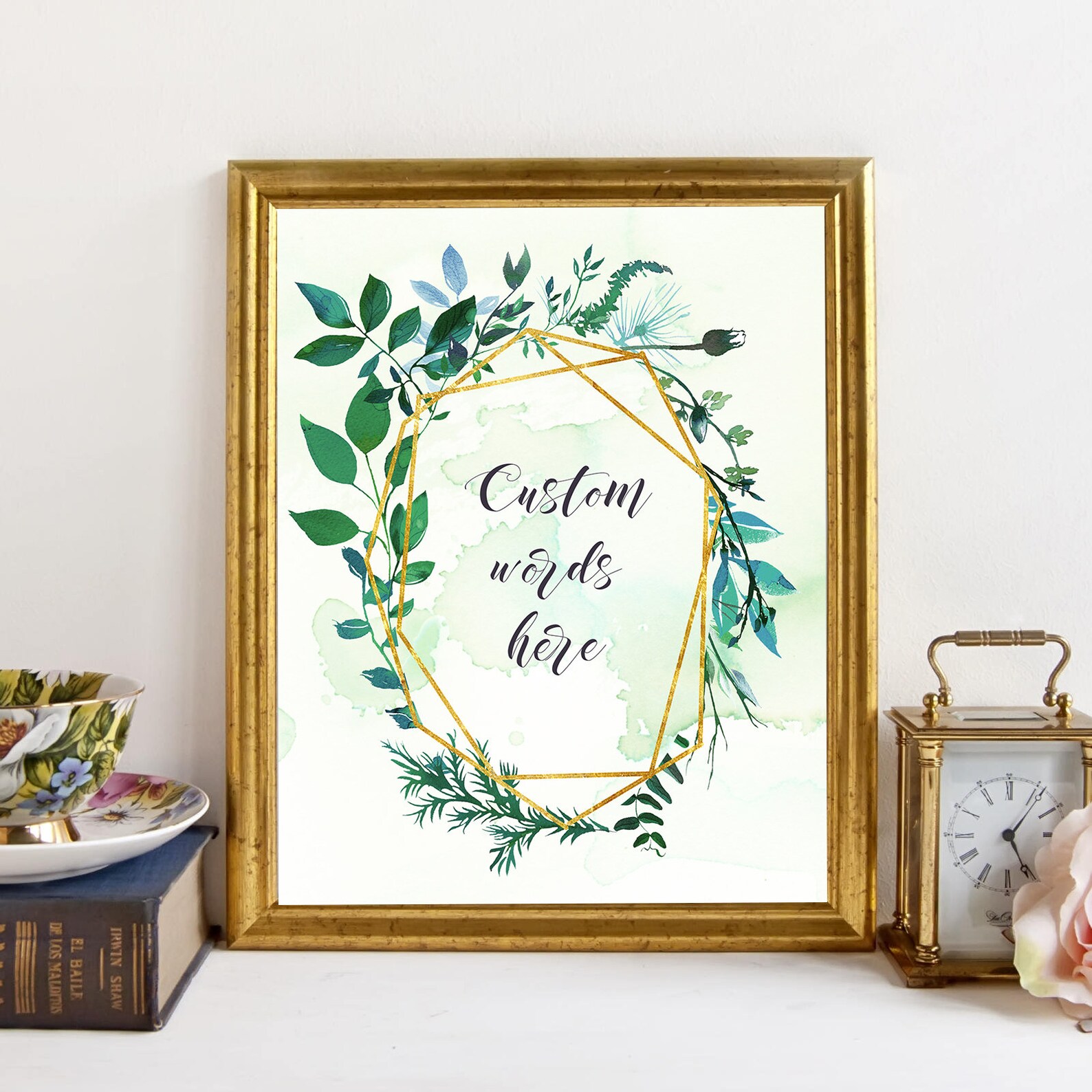 Custom Quote Printcustomized Wall Artpersonalized Etsy