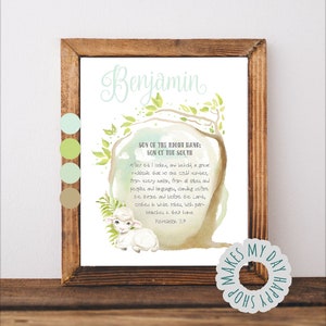 Personalized Name meaning,Benjamin,Custom Name,Printable Meaning of Name,baby shower gift,new mom gift,nursery decor,newborn gift,new baby