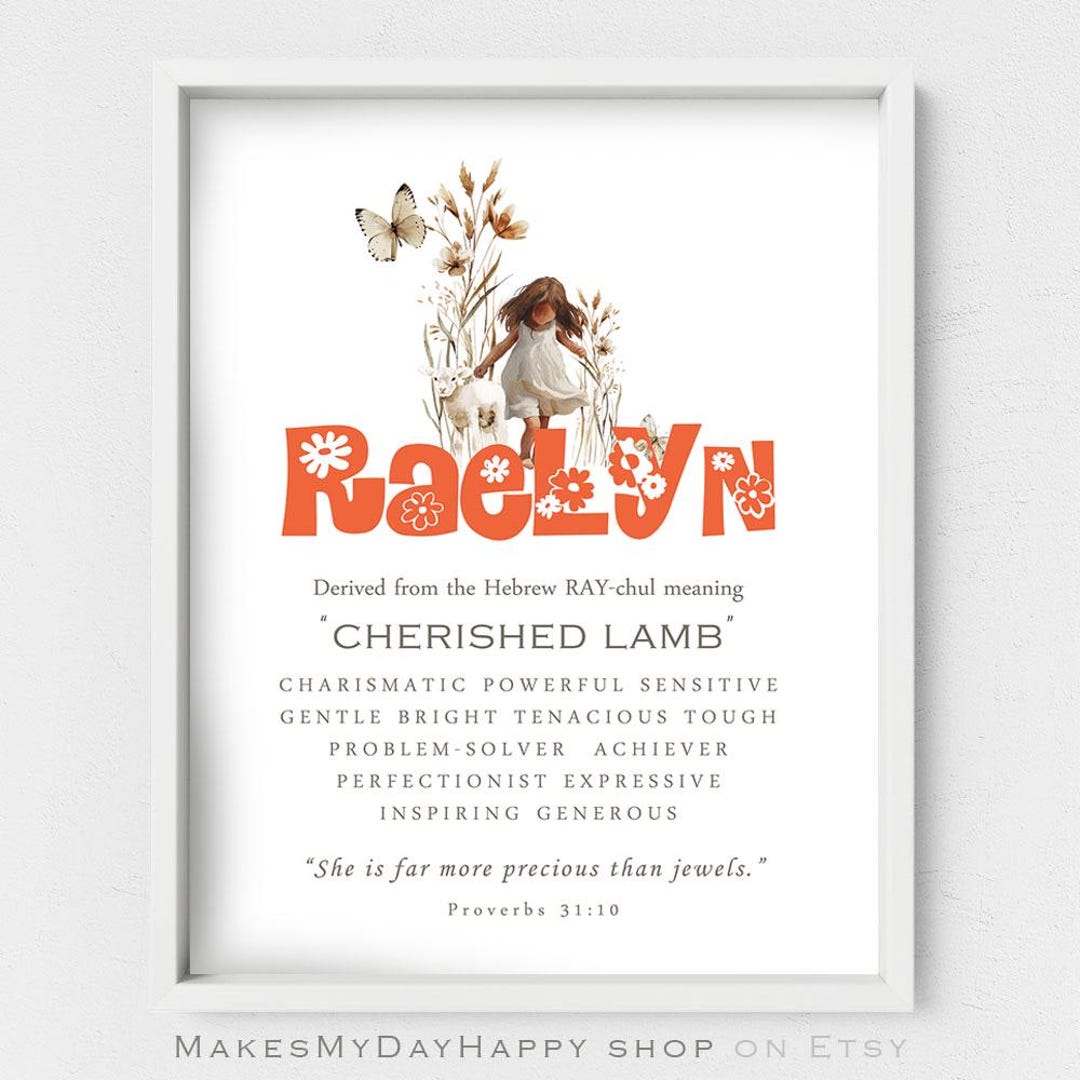 Raelyn Name Meaning,cute Little Girl Art,fluffy Innocence,hebrew Name ...