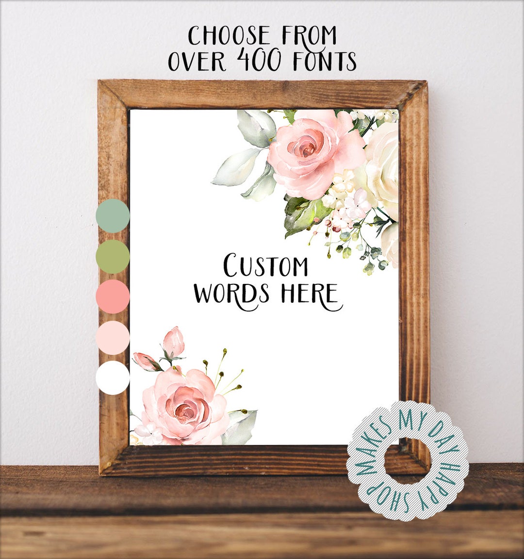 Custom Quote Print,customized Wall Art,personalized Quote,typographic