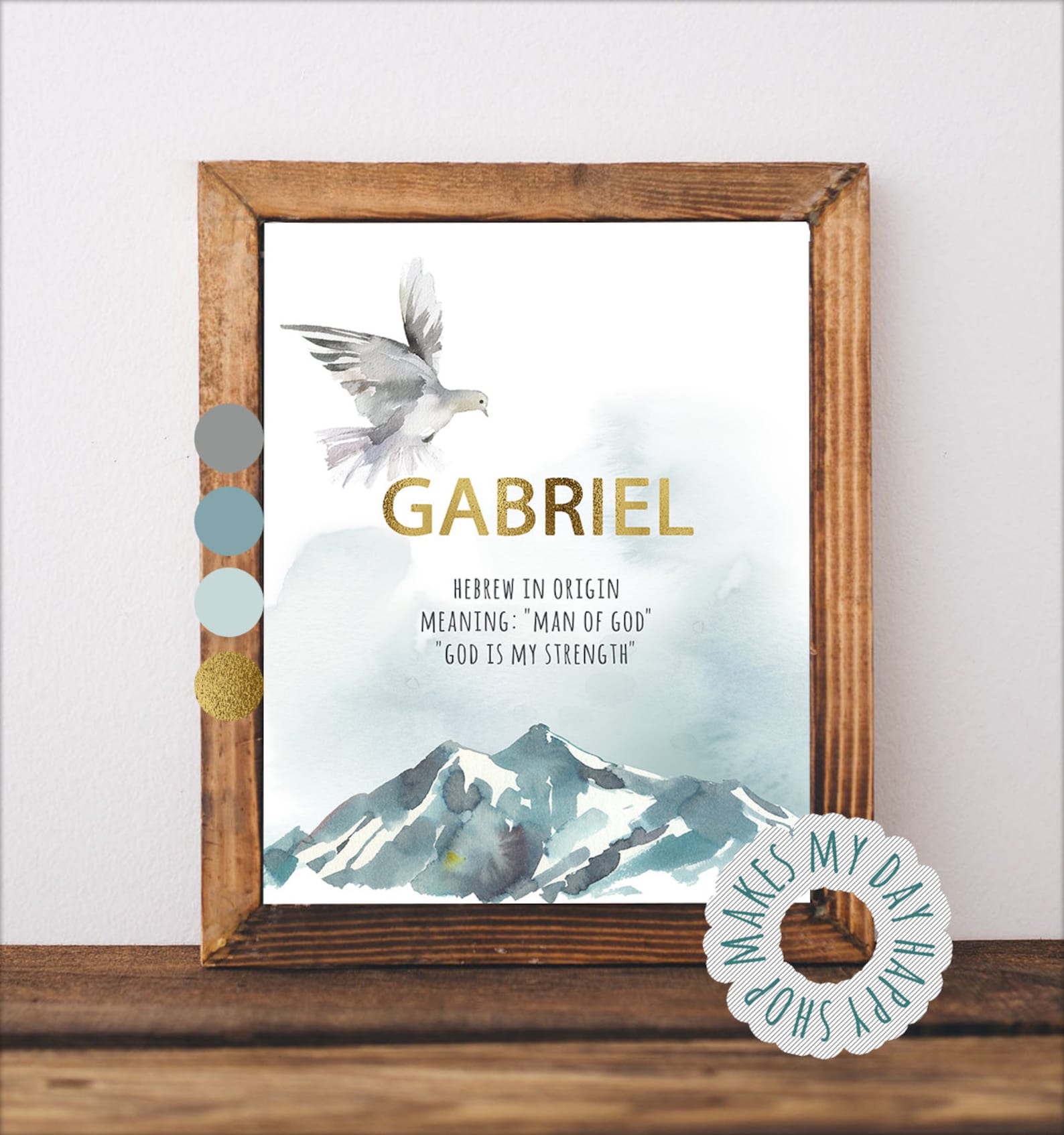 Brayden name wall artNautical kids room decorSee lover | Etsy