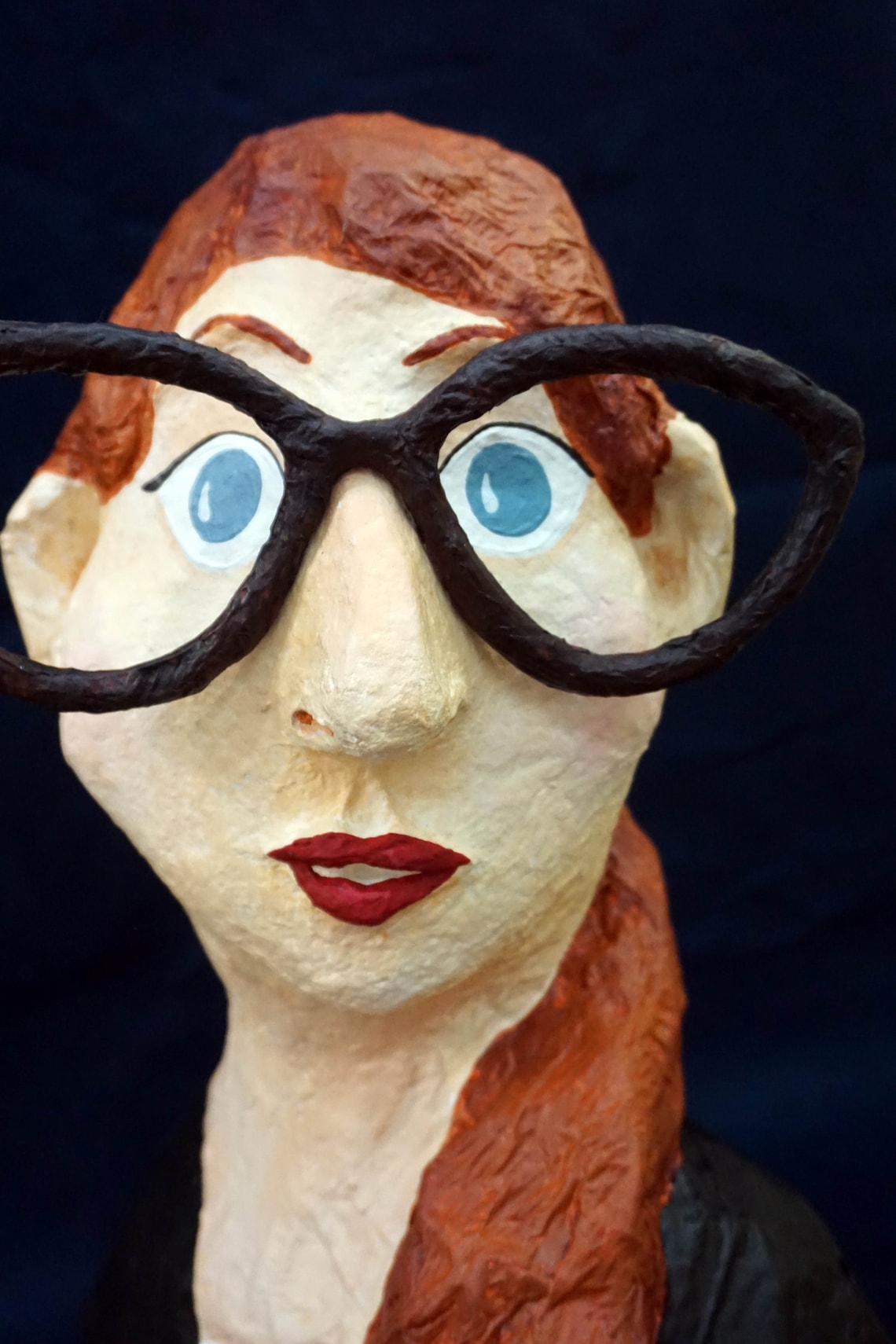 Bespoke Paper Mache Head Sculpture. Fun Custom Bust. Etsy