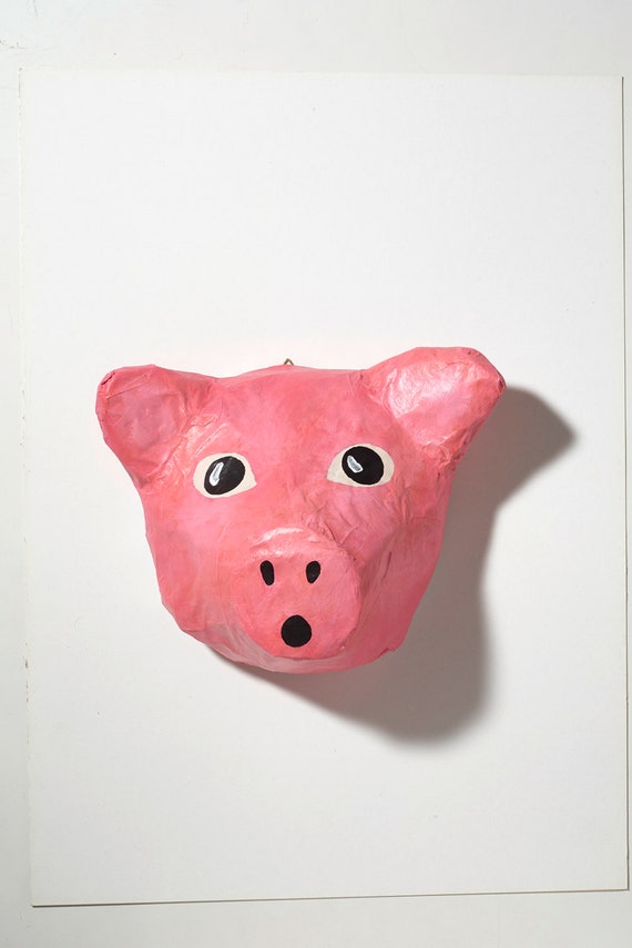 本*匠様 HUMAN MADE DRY ALLS PIG PAPER MACHE Amazon.com: Paper Mache Pig 43 x 19 x 32