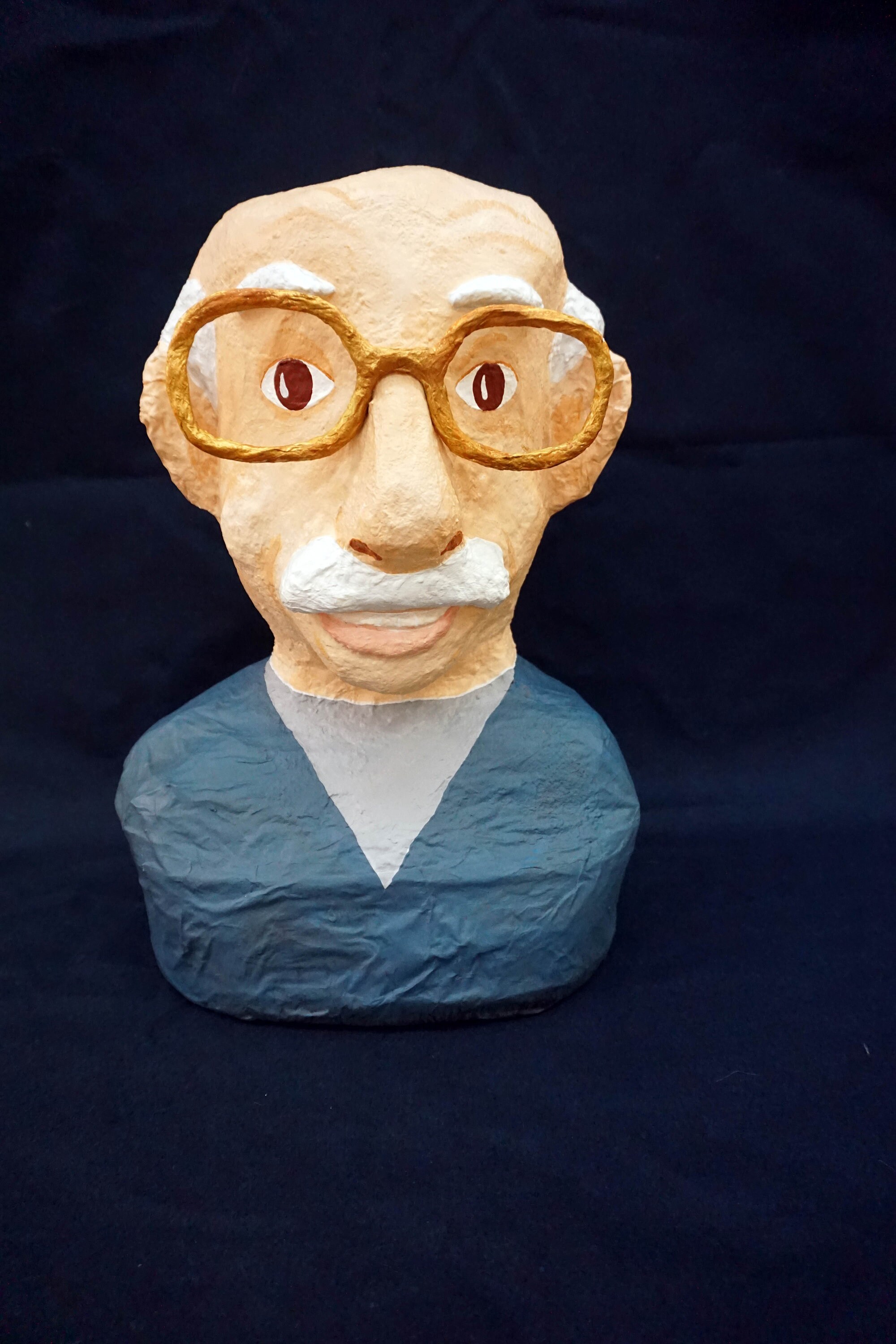 Bespoke Paper Mache Head Sculpture. Fun Custom Bust. Etsy