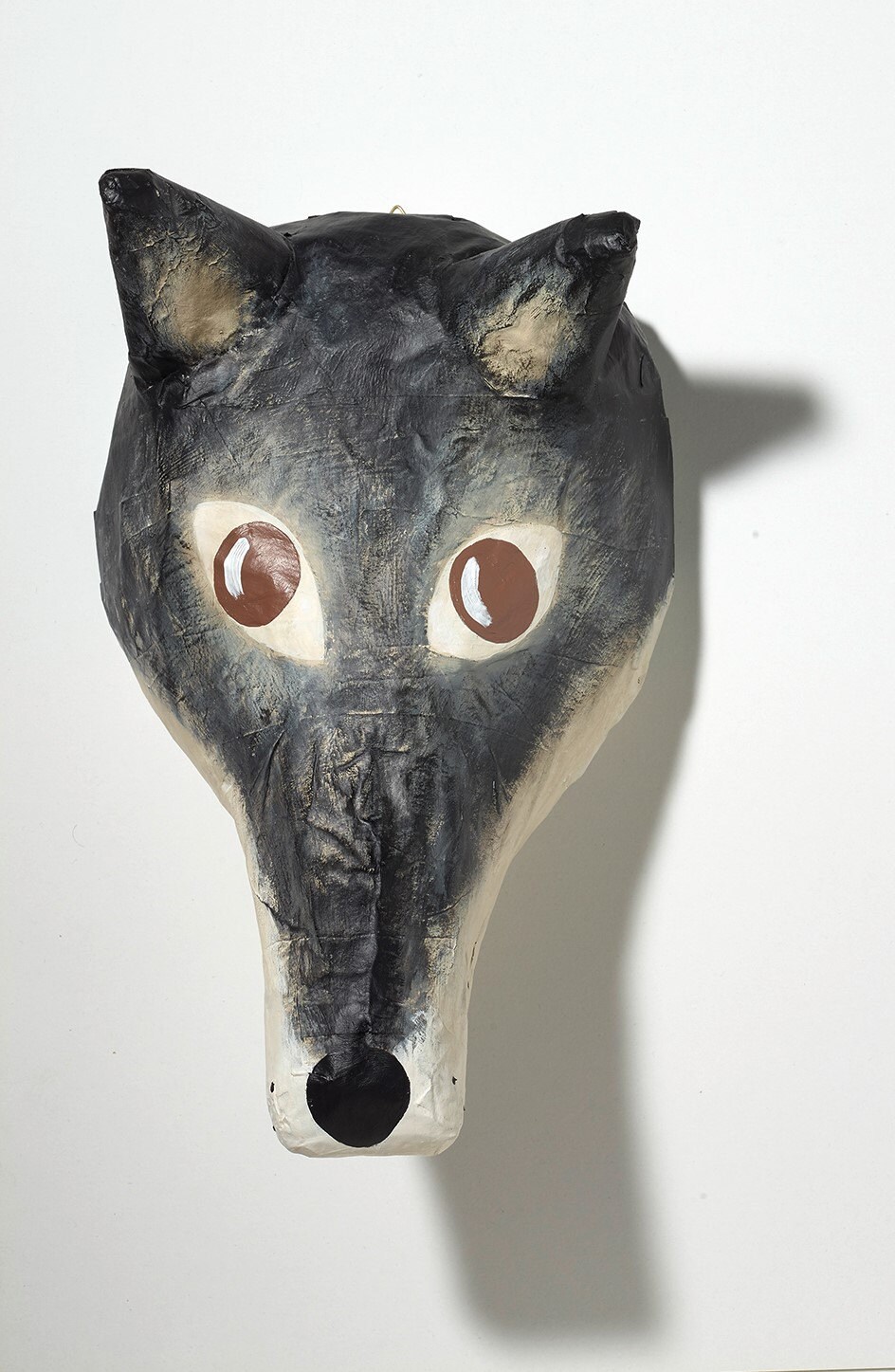 Paper Mache Wolf Head Oscar. Woodland Creature Wall Decor Etsy