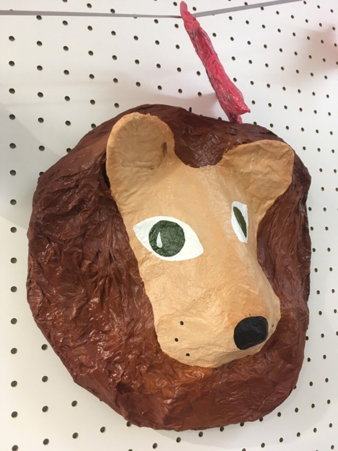 Paper Mache Lion Head Sebastian. Savanna Creature Majestic Etsy