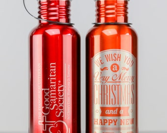 Custom 25 oz Laser Engraved Bottle