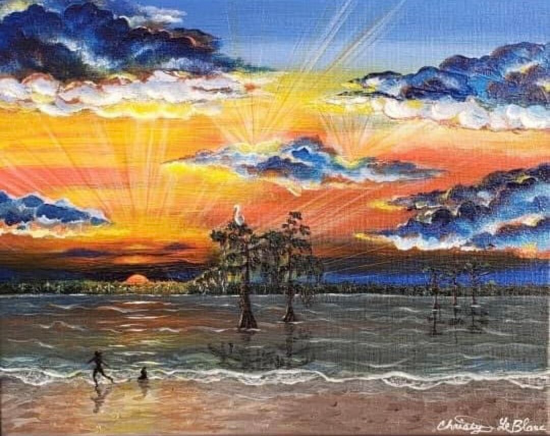 Original Artwork new Beginnings Beach Painting Etsy