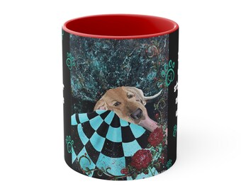 Unique Dog Coffee Mug, Coffee Lover Gift, Teacher Gift, Dog Dad Mug, Gift for Dog Mom, Hot Chocolate Christmas Mug, Dog Lover Gifts, Tea Mug