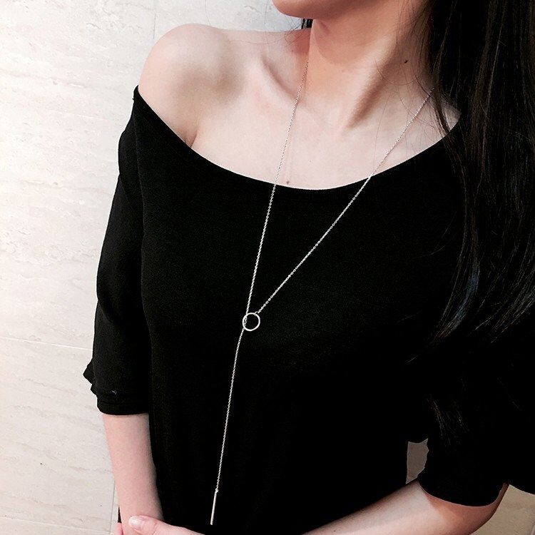 Sweater Chain Fashion Jewelry Necklace Gifts For Women Long Beaded Necklaces For Women 