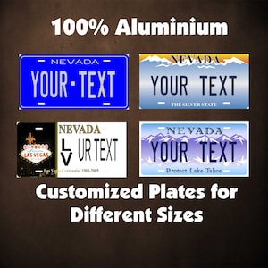 Nevada 1941 to Present Custom Personalized Novelty ATV Moped Mini Bike Key Chain License Plate