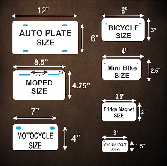 CUSTOM PERSONALIZED ALUM BICYCLE STATE LICENSE PLATE-NEW HAMPSHIRE MOOSE