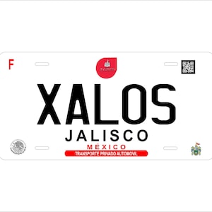 Jalisco 2017 Mexico Custom Personalized Novelty ATV Moped  Mini Bike License Plate