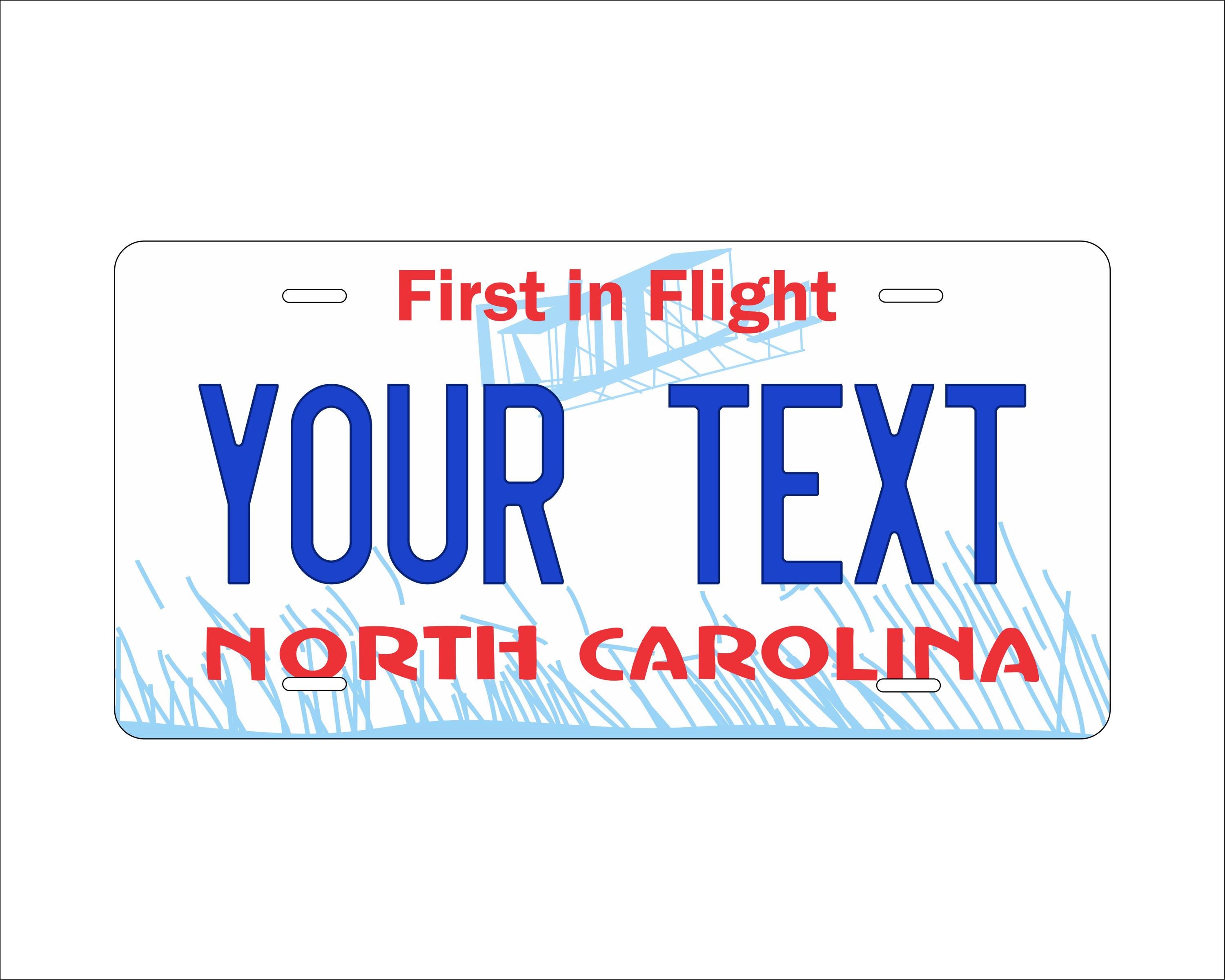 North Carolina Holz Magnet - Kühlschrank Magnet Souvenir USA Geschenk