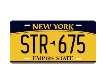 New York 2010 Custom Personalized Novelty ATV Moped Mini Bike Auto Moto License Plate