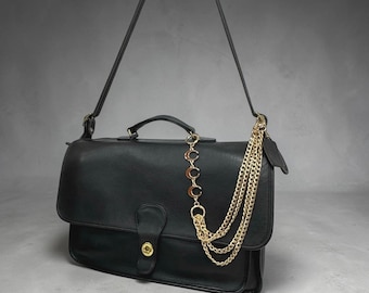 Dark Brown Vintage Coach Metropolitan Briefcase 5180 - Etsy