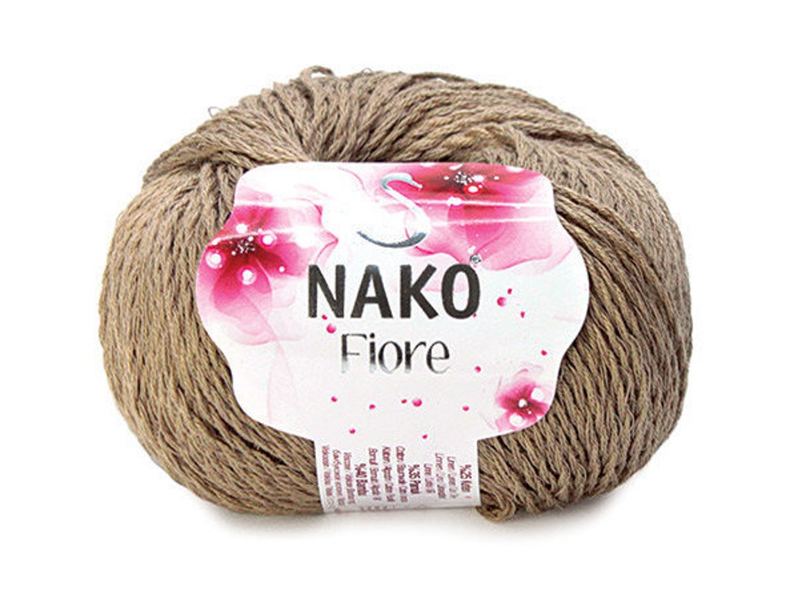 Nako Fiore Viscose Cotton Linen Spring Summer Yarn Knitting Crocheting