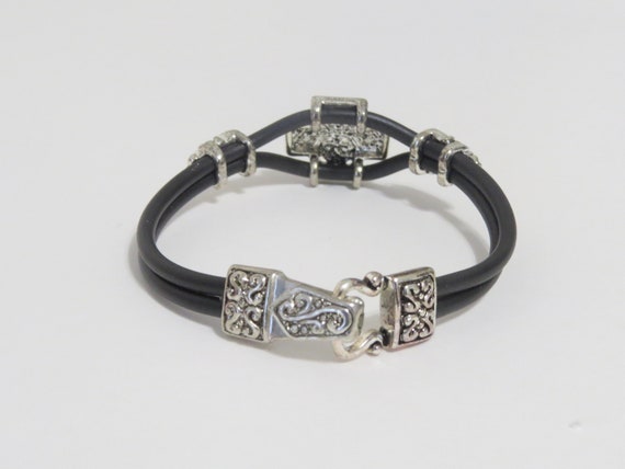 Cross leather bracelet, Unisex bracelet - image 5