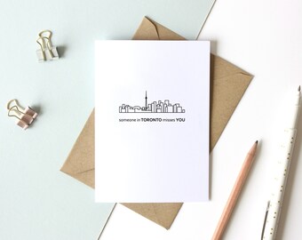 Skyline Greeting Card -  5"x7"