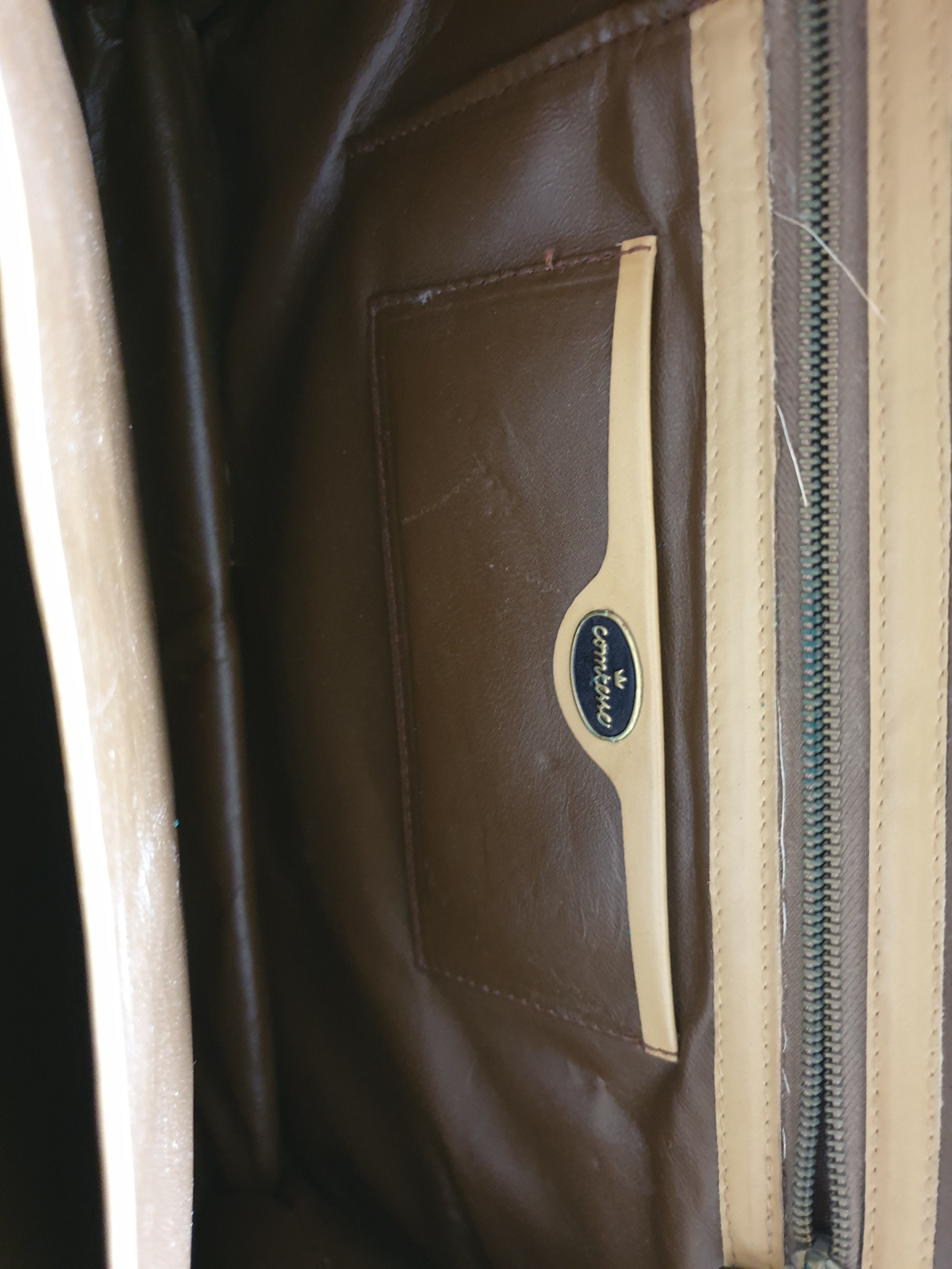 Vintage Comtesse 50s leather bag handbag | Etsy