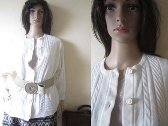 Vintage 70er Aspa Strickjacke Wolle 70s Wool Cardi